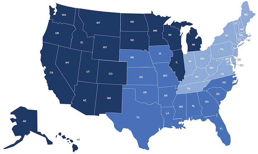 Regional Coverage